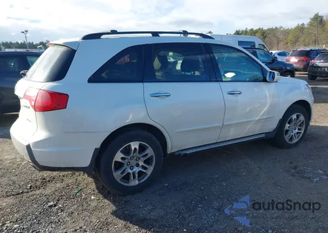 2007 Acura Mdx Technology Package from USA, damaged, VIN 2HNYD28417H552696